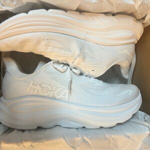 HOKA All-White Clifton 10- Women’s size 11